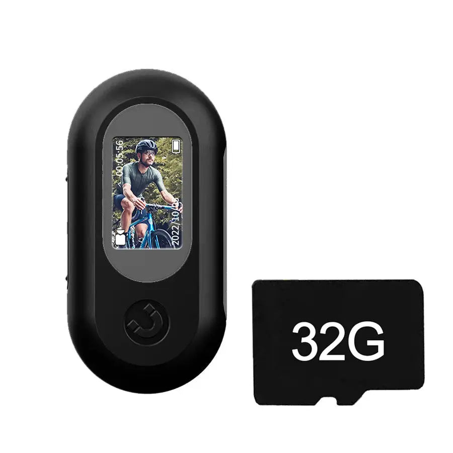Thumb Sports Camera HD 1080p with Screen for Outdoor Recording RE-Electronix