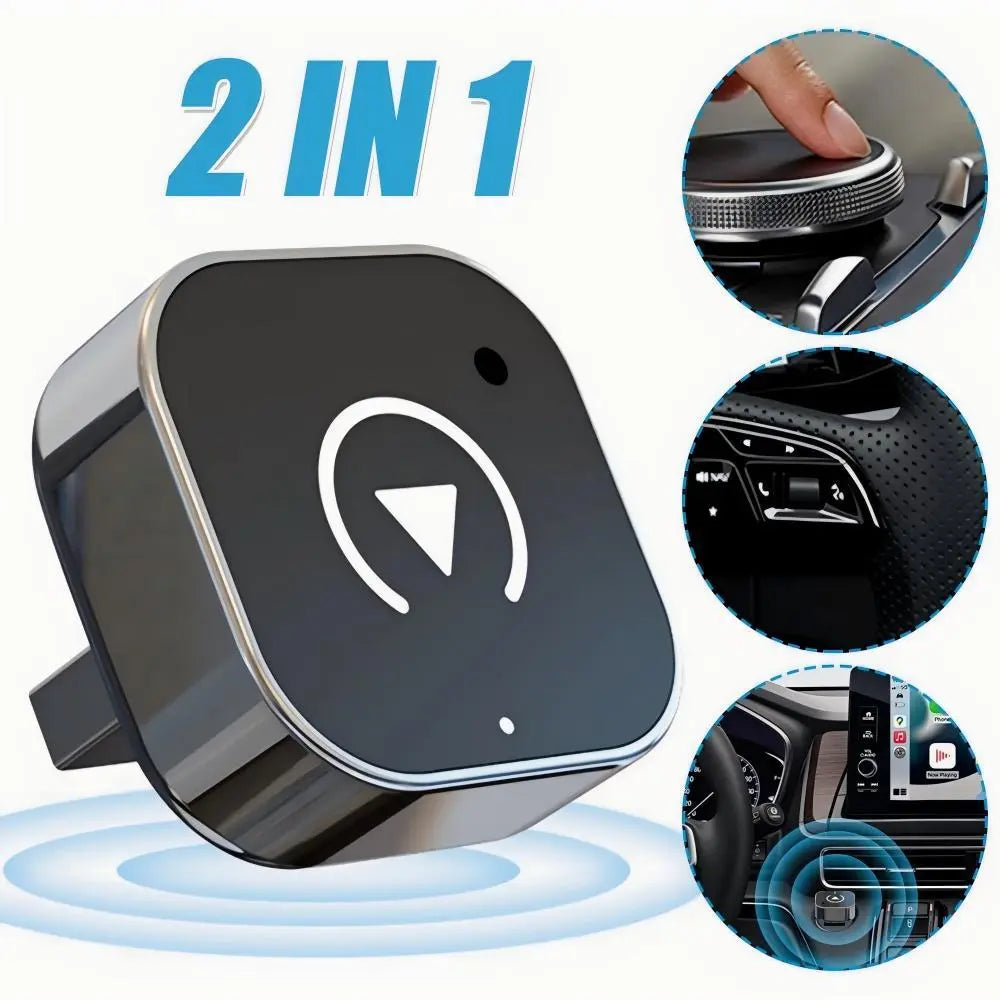 A12 Wireless CarPlay & Android Auto Adapter | Dual-Core Dongle RE-Electronix