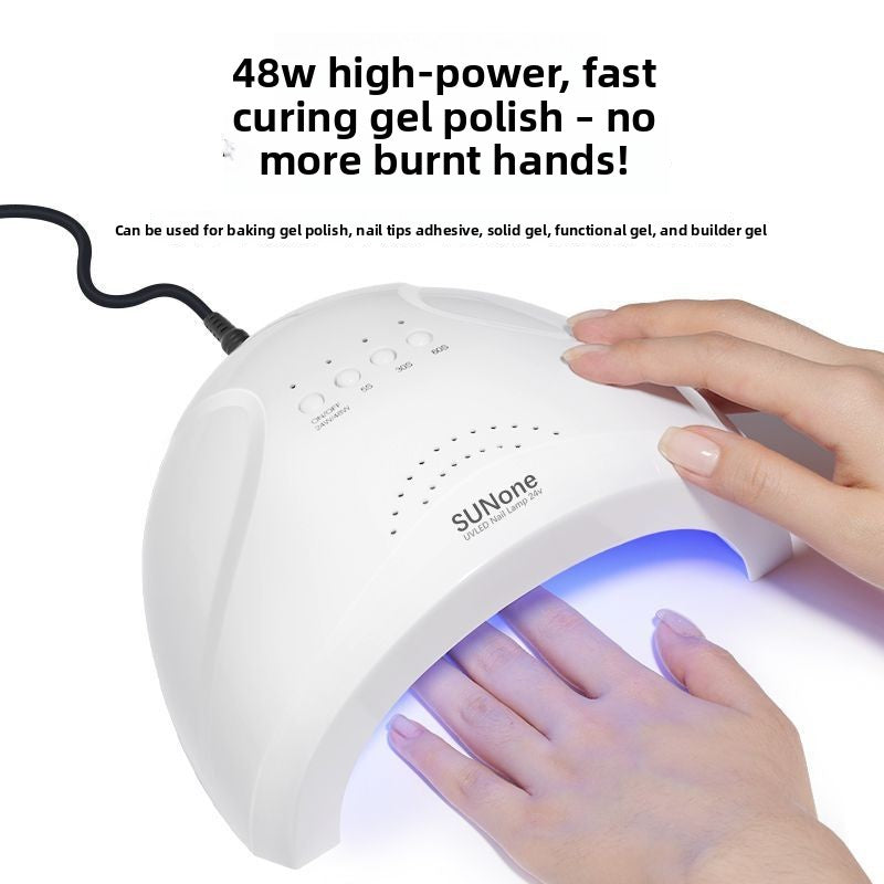 48W UV LED Nail Lamp for Fast-Curing Gel Polish RE-Electronix