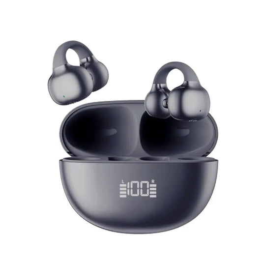 Bluetooth 6.0 Ear Buds with Noise Cancellation & Hidden Digital Display RE-Electronix