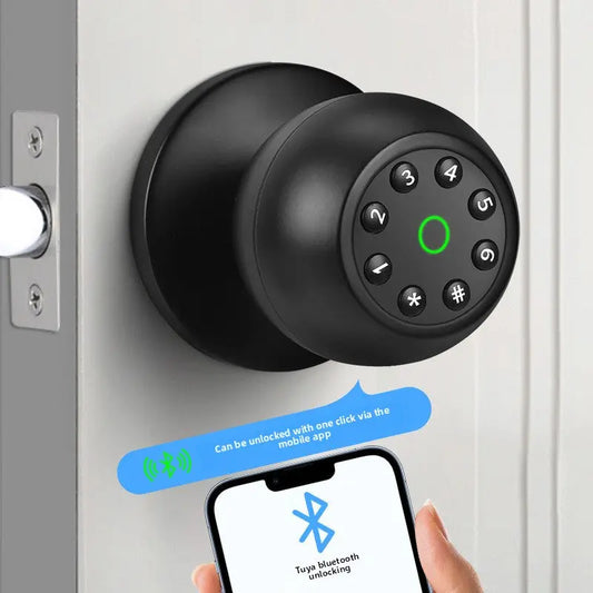 Fingerprint Smart Door Lock | Keyless Entry with Bluetooth & Keypad RE-Electronix