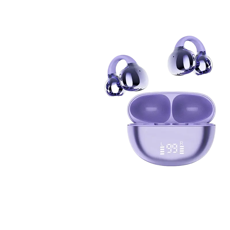 Bluetooth 6.0 Ear Buds with Noise Cancellation & Hidden Digital Display RE-Electronix