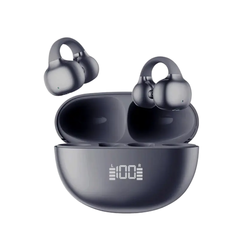Bluetooth 6.0 Ear Buds with Noise Cancellation & Hidden Digital Display RE-Electronix