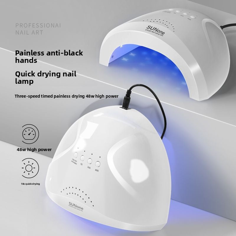 48W UV LED Nail Lamp for Fast-Curing Gel Polish RE-Electronix
