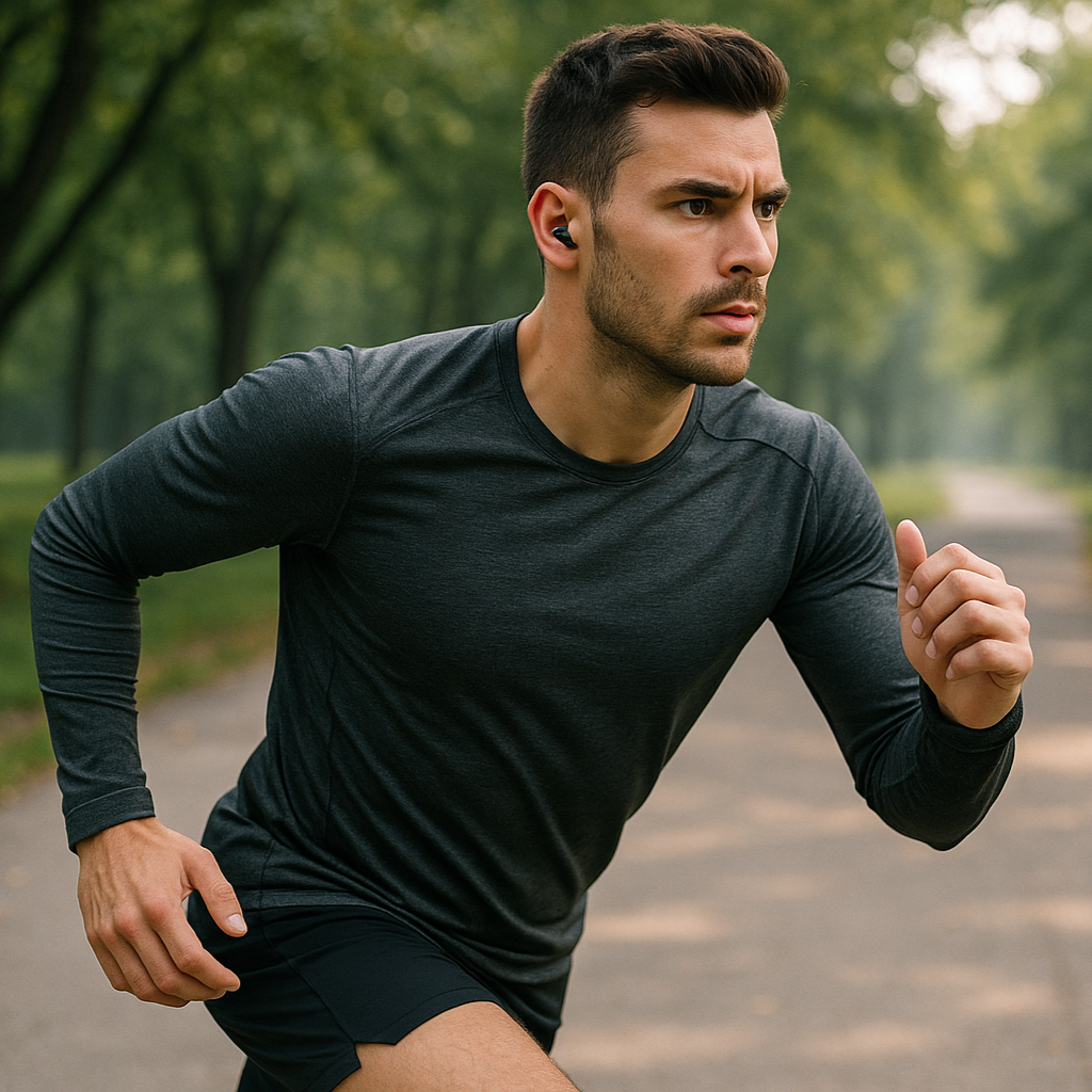 wireless ear buds, not full headphones